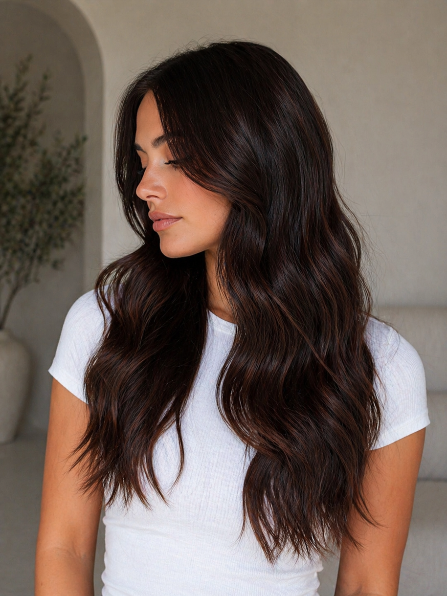 Volume Weft, Dark Brown #2