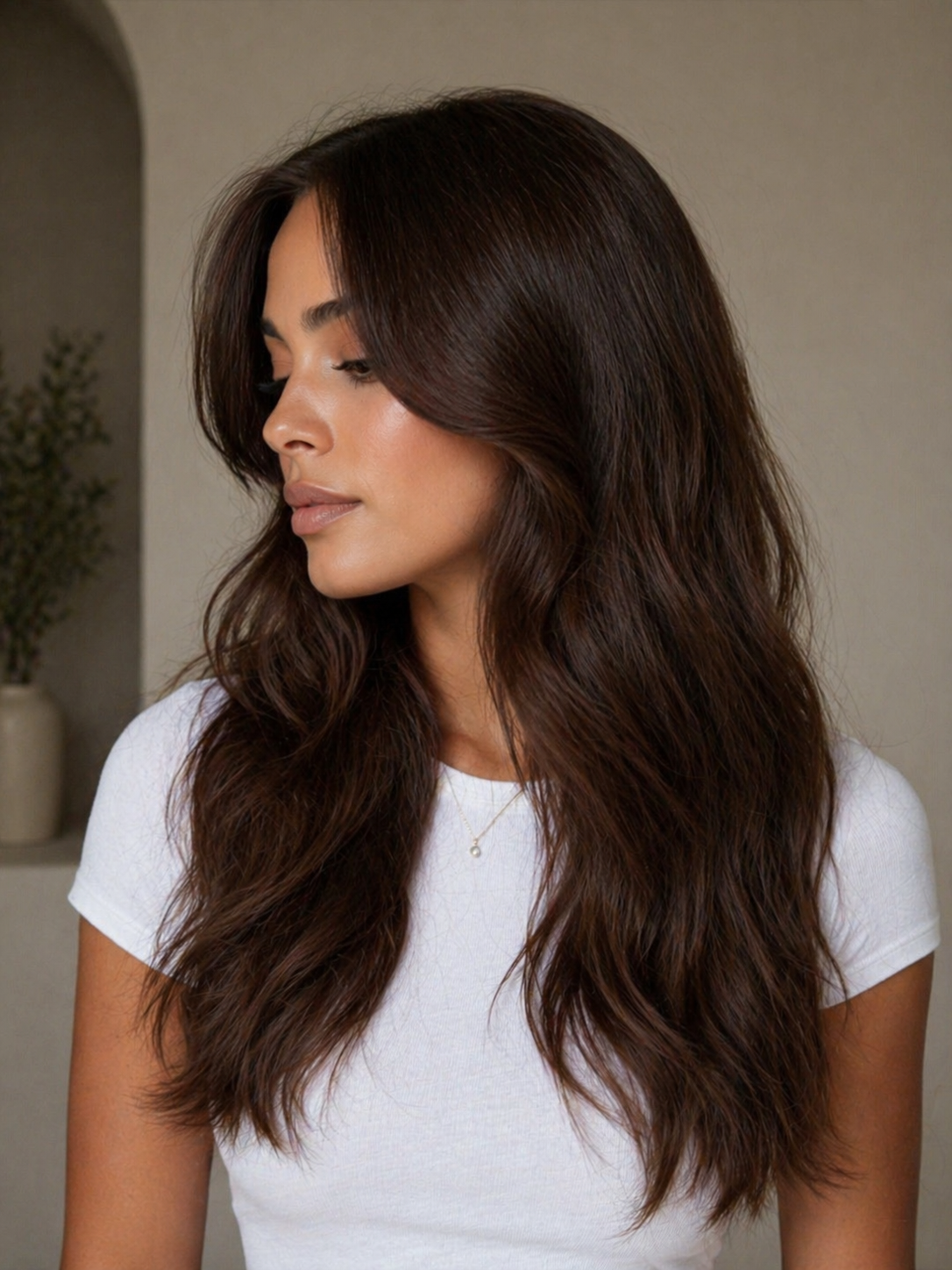 Volume Weft, Chocolate Brown #4