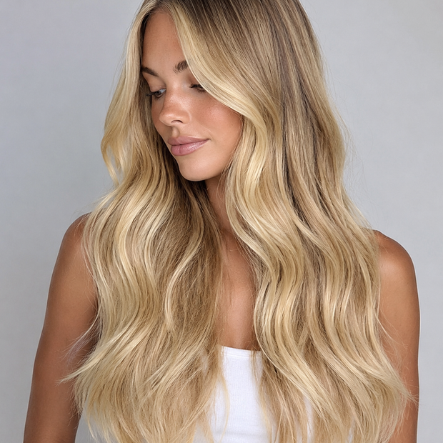 Volume Weft, Diamond Blonde Hybrid